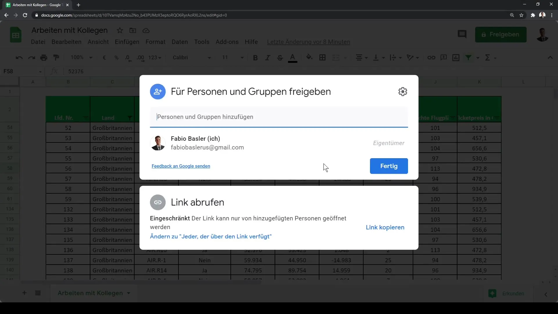 Koos Google Sheetsis töötamine - Põhjalik juhend