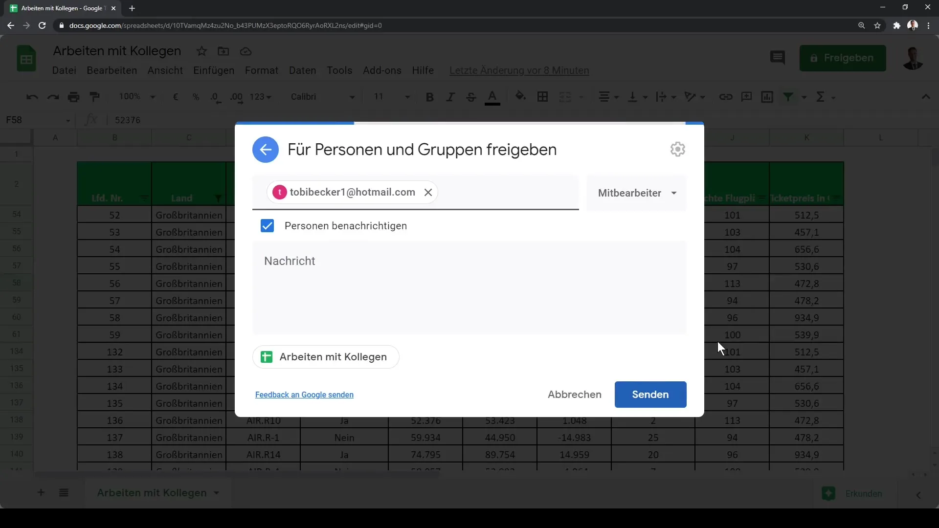 Koos töötamine Google Sheetsis - Põhjalik juhend