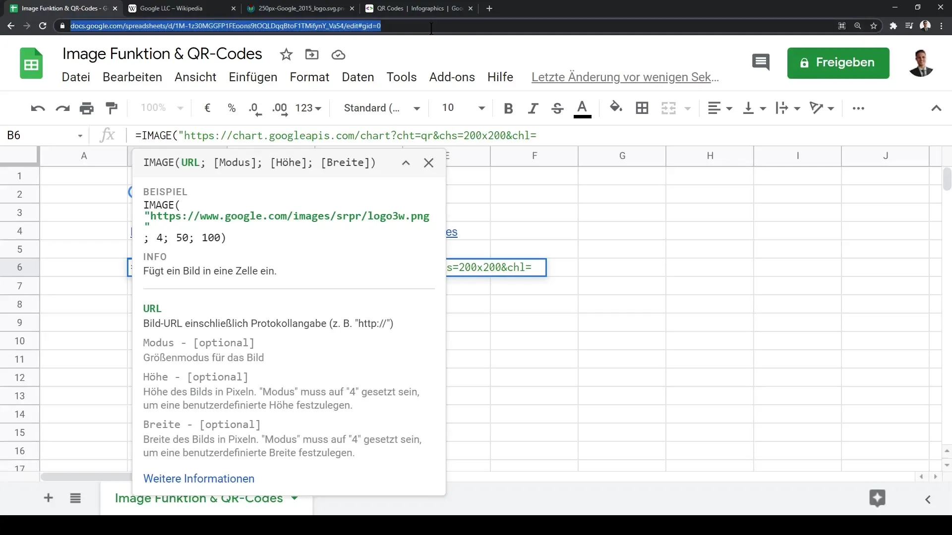 Google Sheets: Pildifunktsiooni tõhus kasutamine