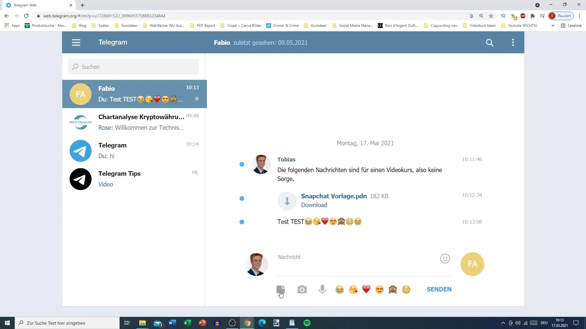 Chat privat pe Telegram: Trimitere și gestionare eficientă a mesajelor