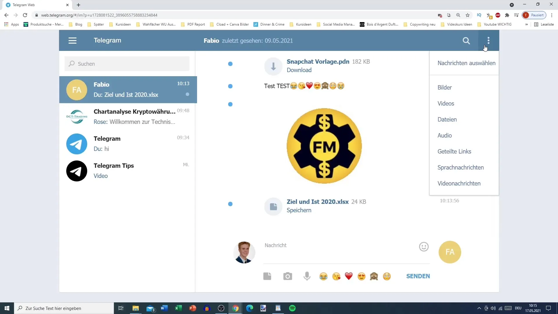 Chat privat pe Telegram: Trimitere și gestionare eficientă a mesajelor