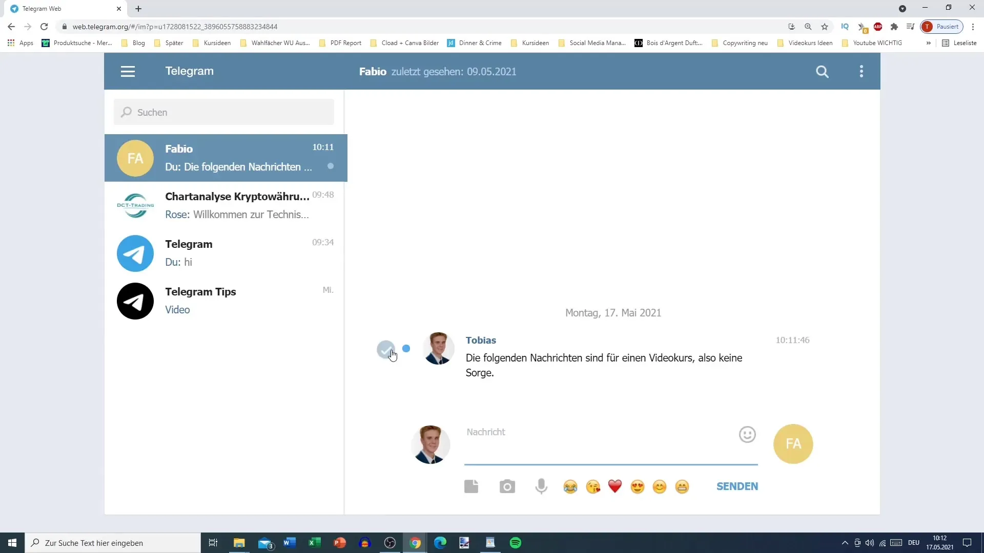Chat privat pe Telegram: Trimitere și gestionare eficientă a mesajelor