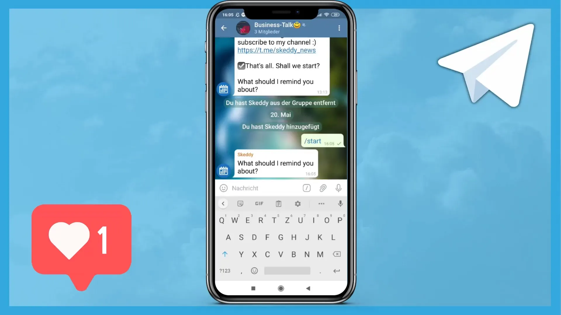 Tutorial de Telegram: agregar un bot a un grupo