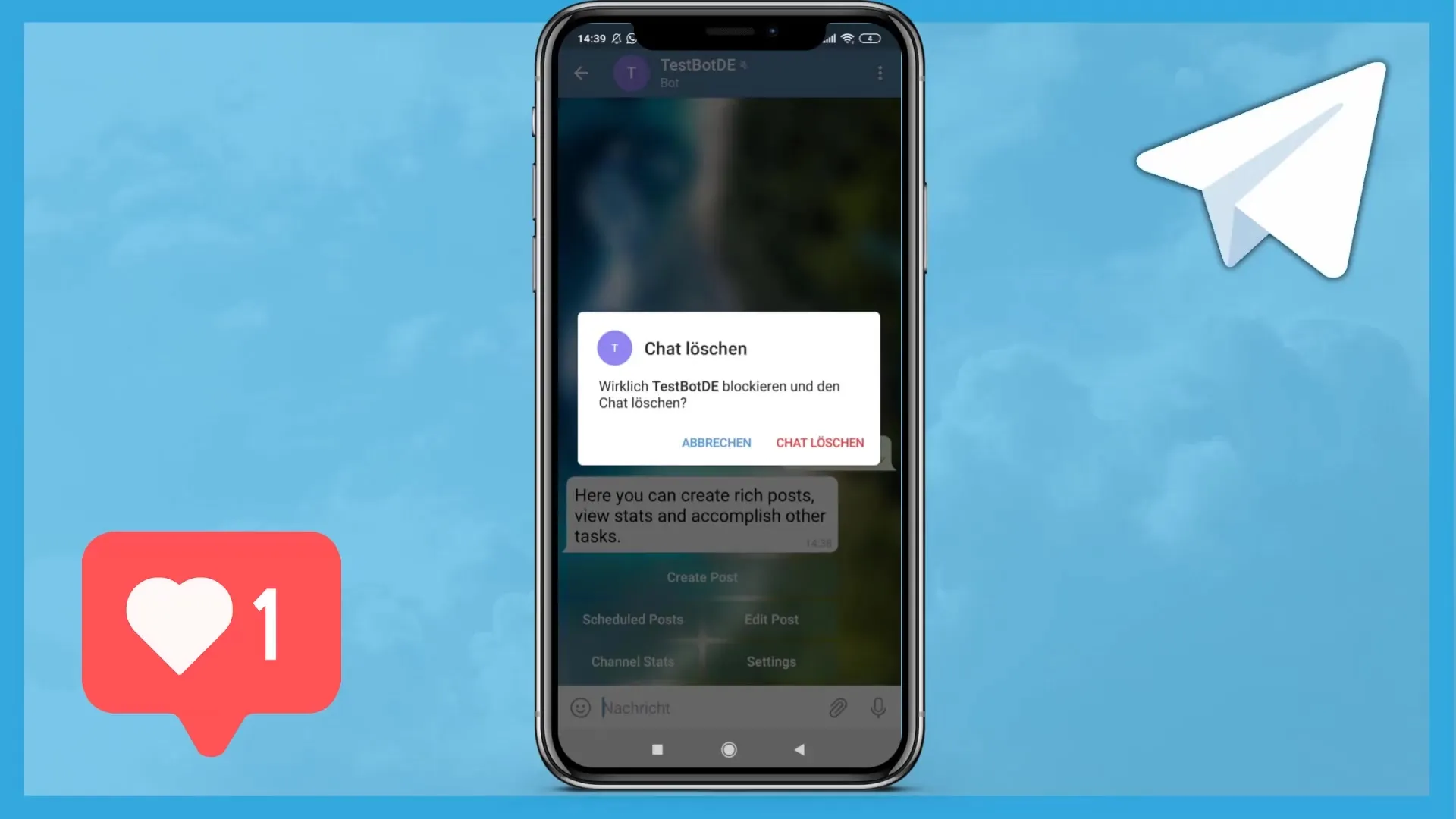 Menstop dan mulai kembali Bot Telegram dengan mudah
