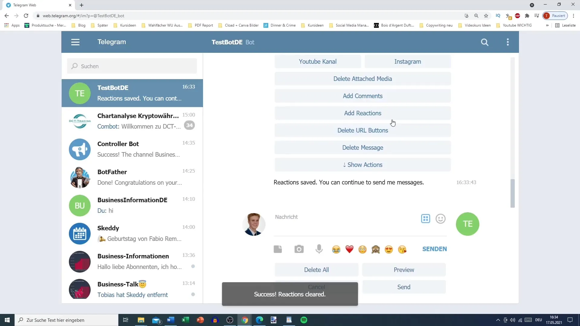 Tambahkan Reaksi dengan Mudah - Begini Caranya dengan Telegram