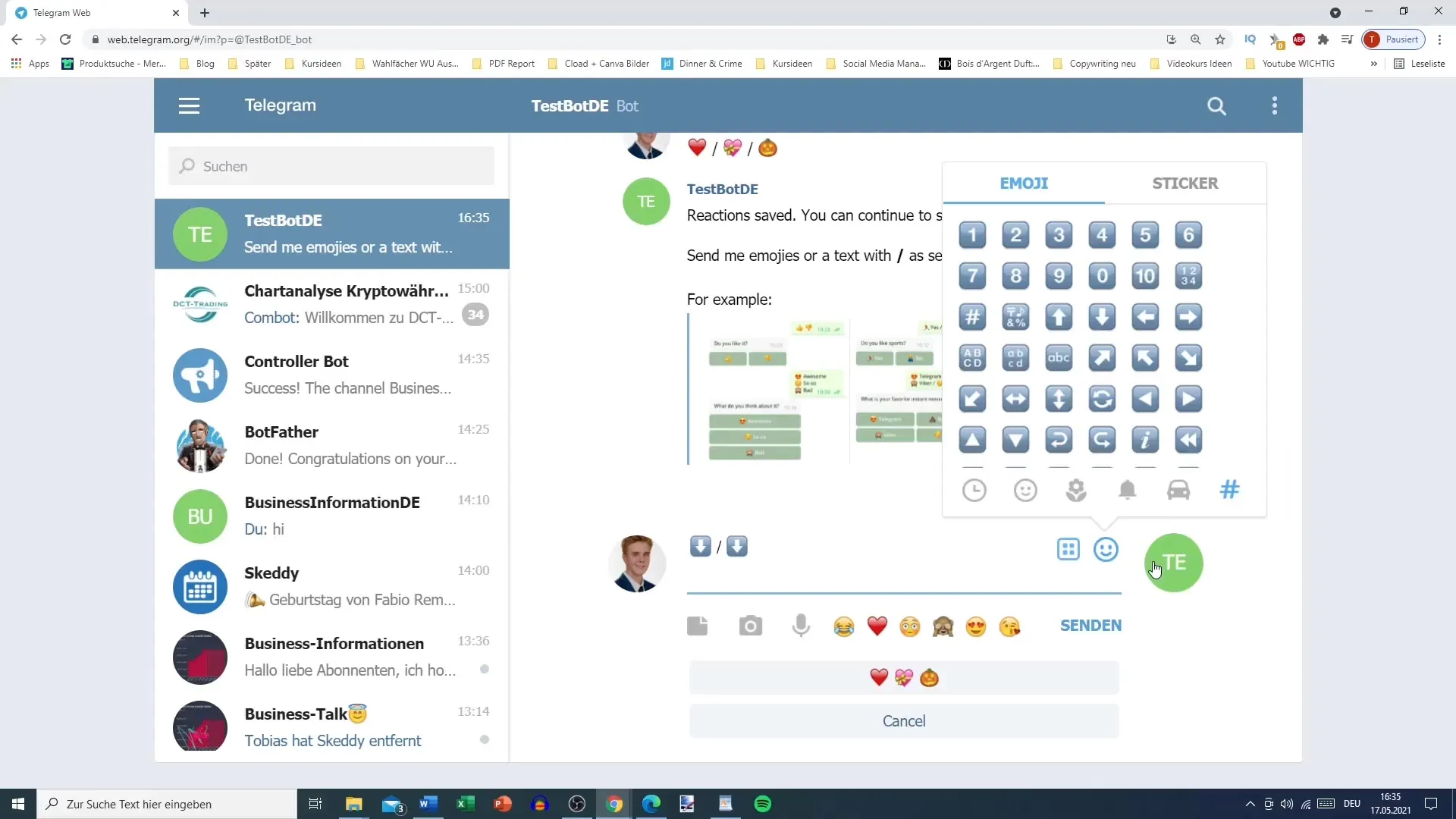 Tambahkan Reaksi dengan Mudah - Begini Caranya di Telegram
