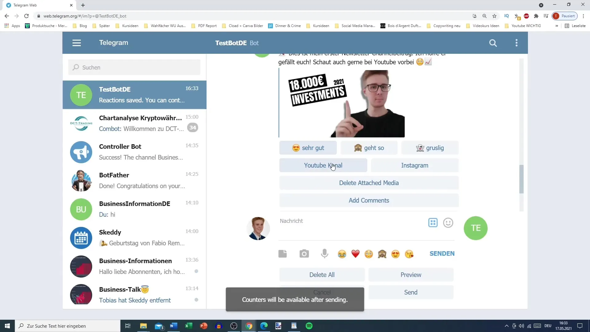 Tambahkan Reaksi dengan Mudah - Begini Caranya dengan Telegram