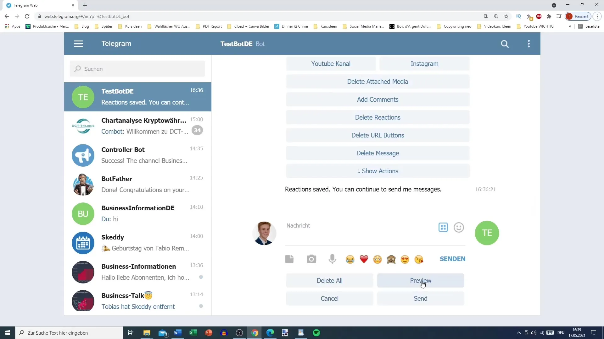 Inviare e gestire efficacemente i messaggi su Telegram