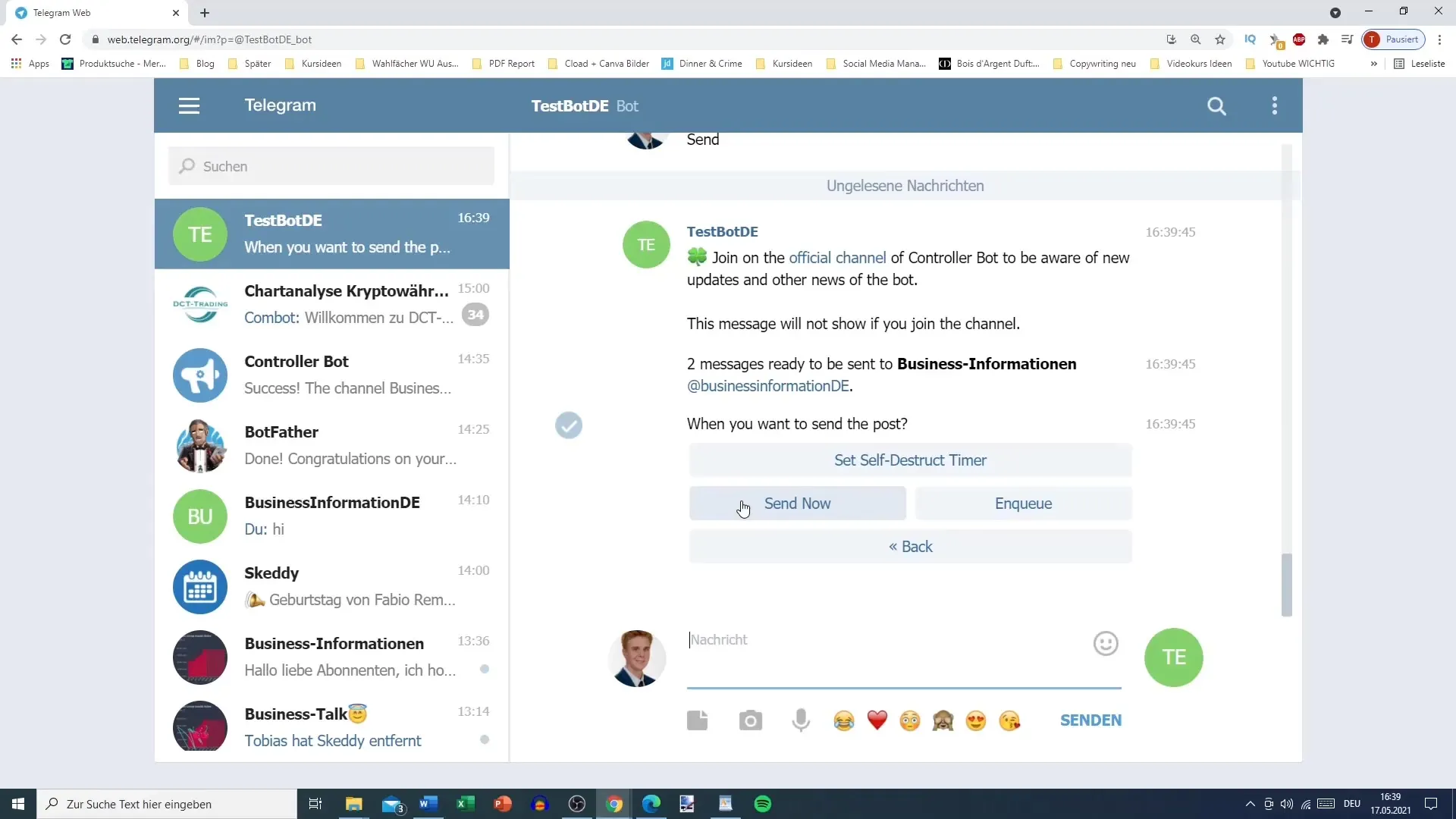 Inviare e gestire efficacemente i post su Telegram
