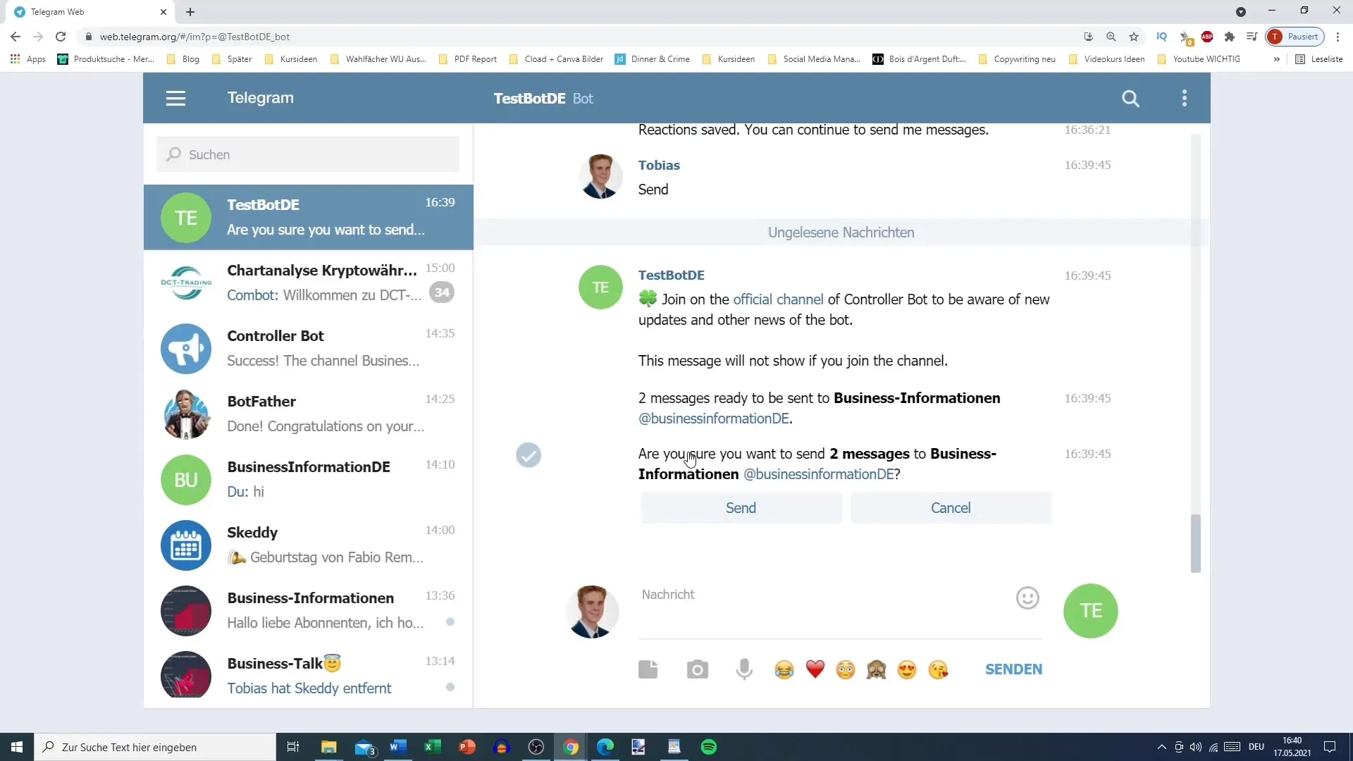 Inviare e gestire efficacemente i post su Telegram