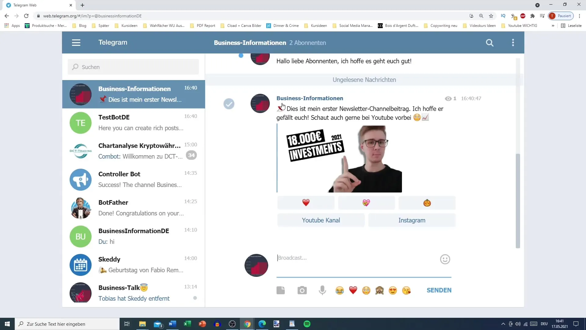 Inviare e gestire efficacemente i messaggi su Telegram