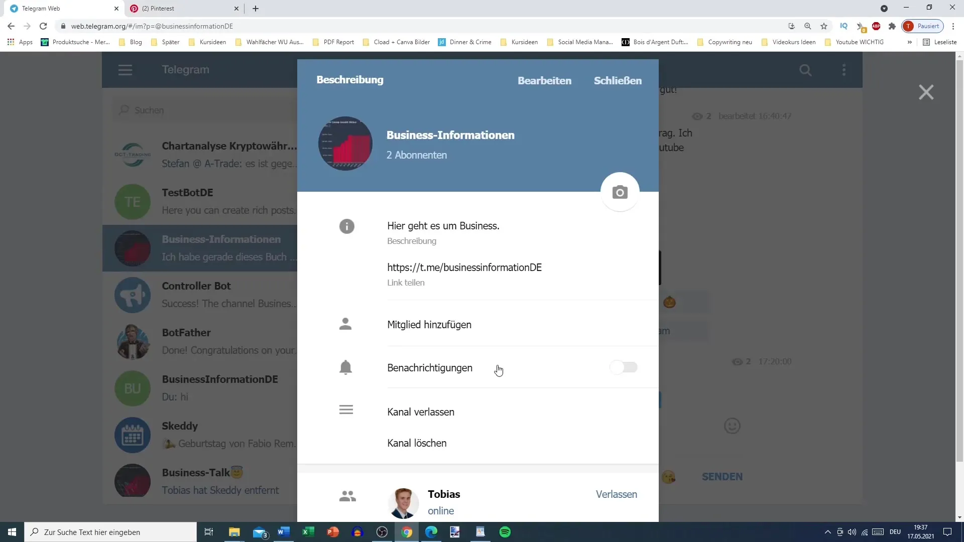Grafiky pre Telegram a Pinterest: Ako úspešne fungovať s obidvoma platformami