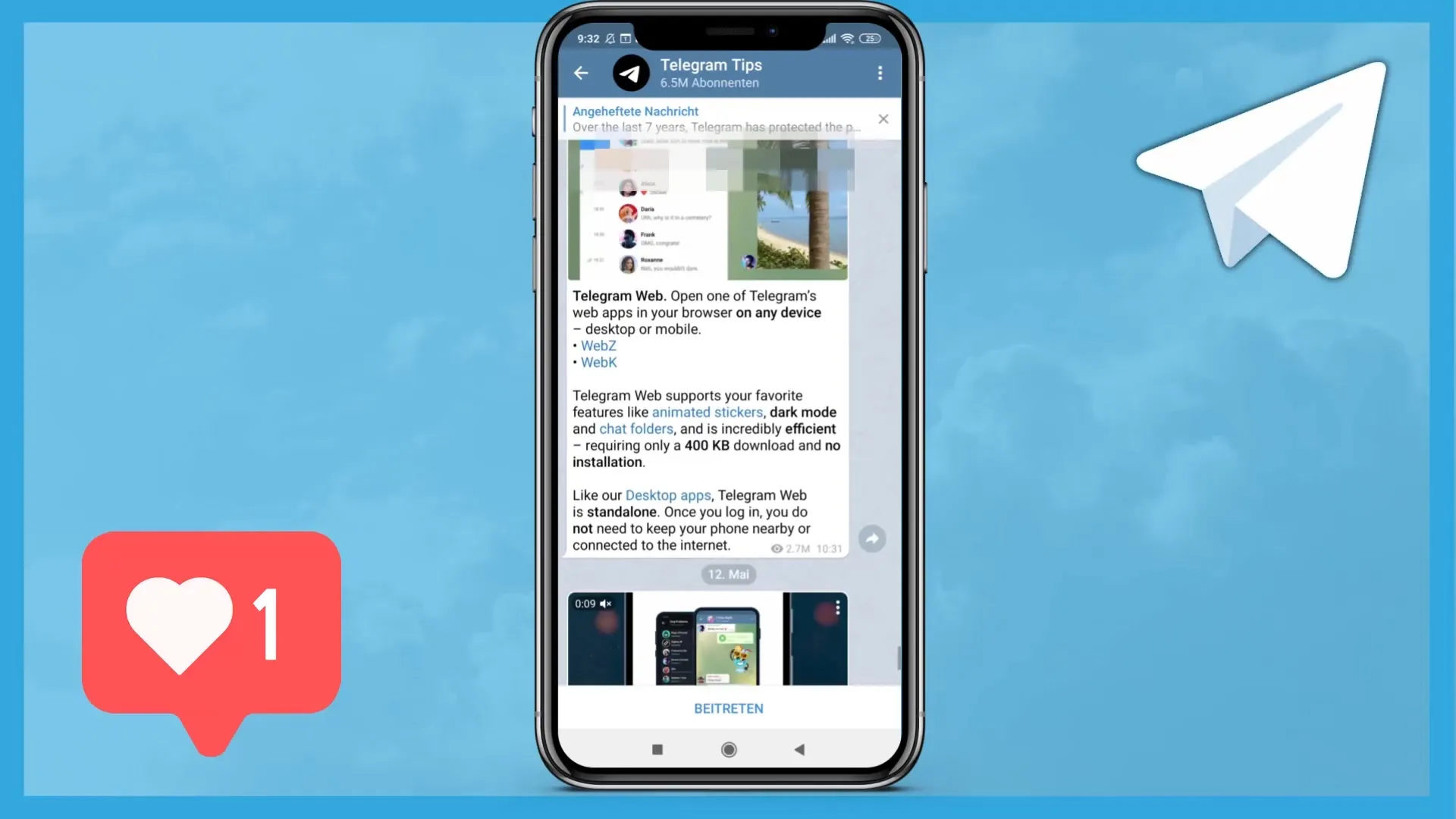 Tutorial su Telegram: Un piccolo tour dell'app Telegram