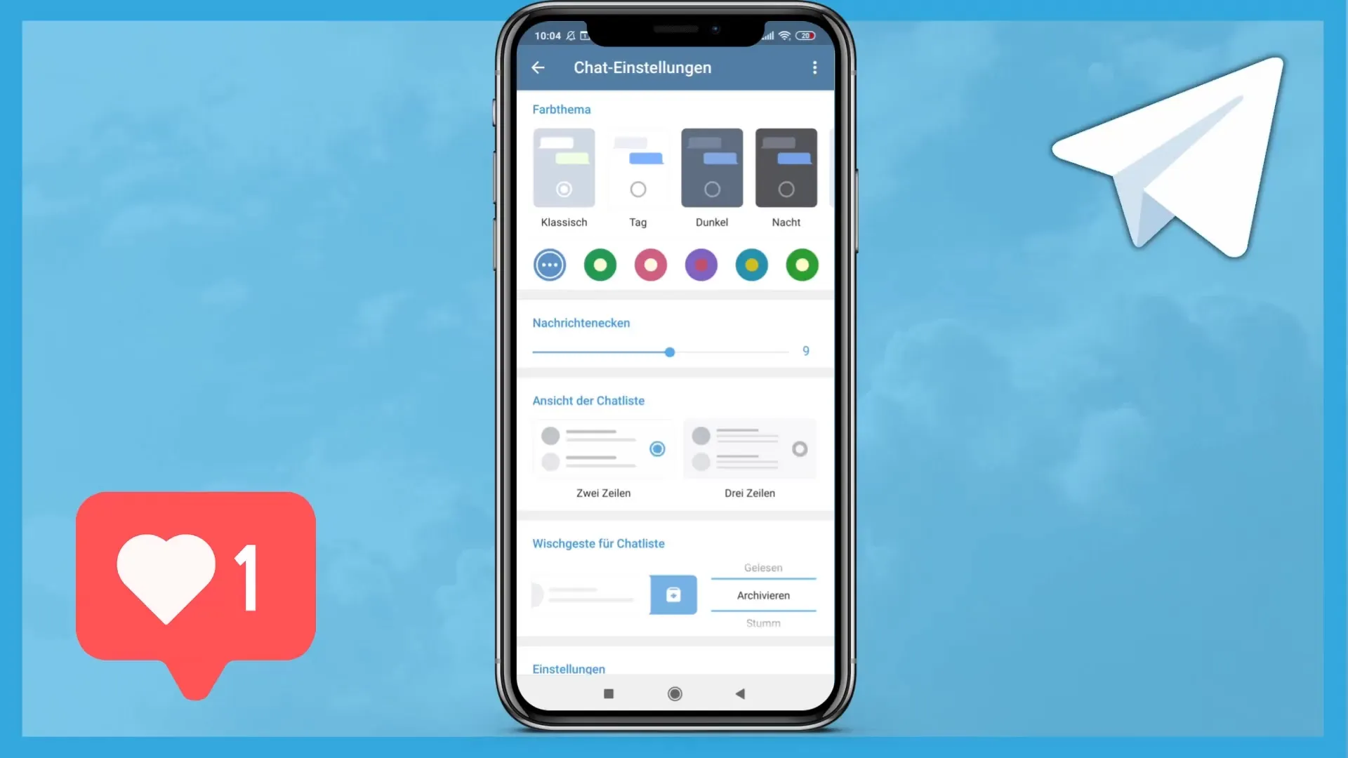 Telegram-Tutorial: Effektive Konfiguration der Smartphone-Einstellungen