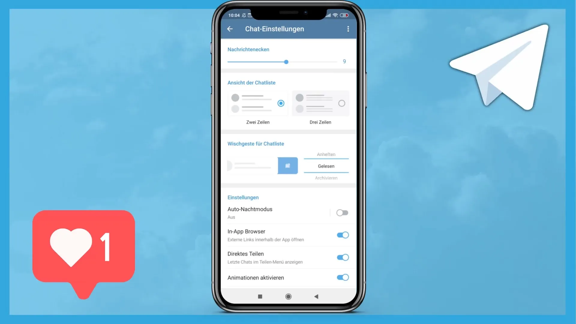 Telegram-Tutorial: Effektive Konfiguration der Smartphone-Einstellungen