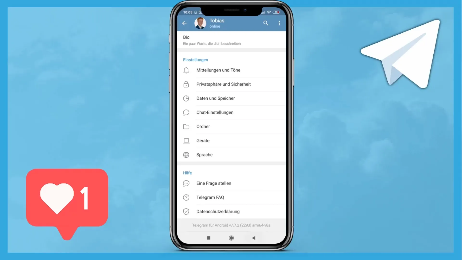 Telegram-Tutorial: Effektive Konfiguration der Smartphone-Einstellungen
