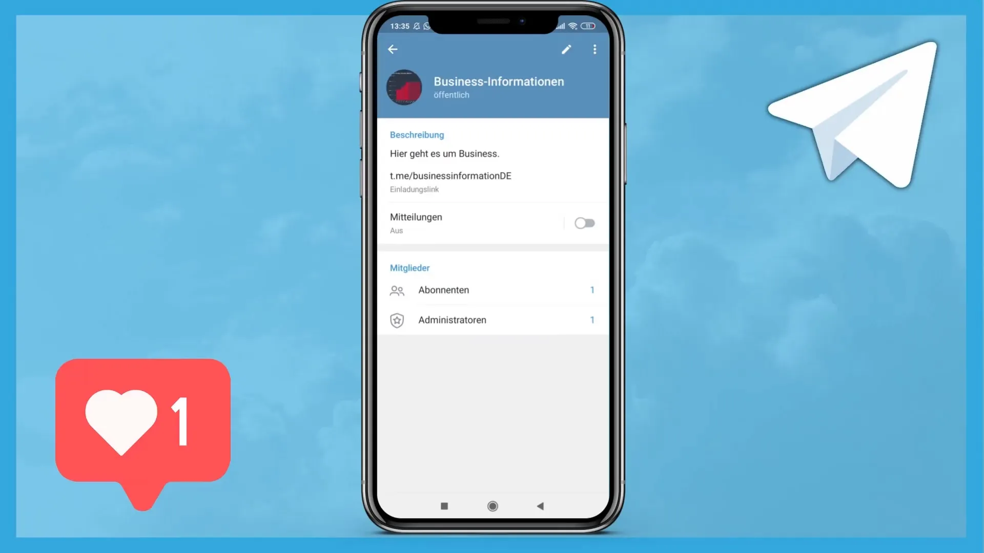 Erstellung eines Telegram-Kanals leicht gemacht
