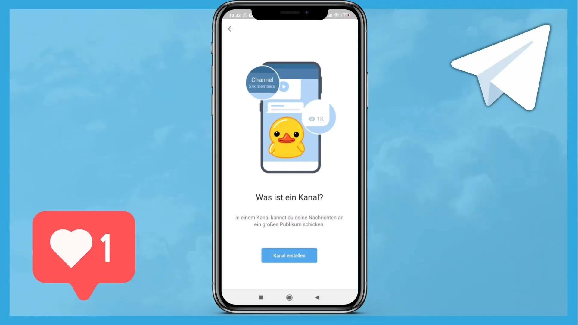 Erstellung eines Telegram-Kanals leicht gemacht