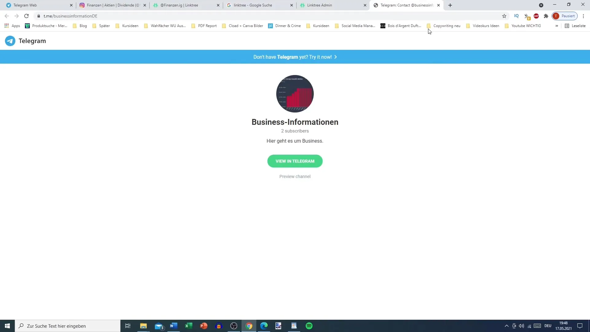 Instagram Marketing: How to promote your Telegram channel