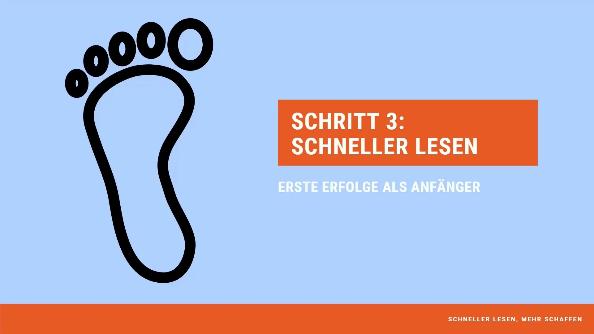 Speed Reading: Erste Anfänger-Strategie