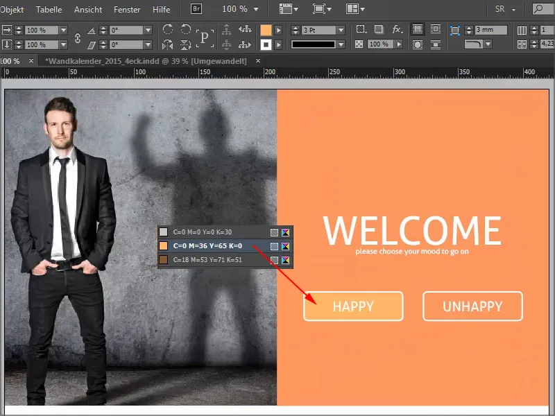 Professionally design and print DIN A3 wall calendars