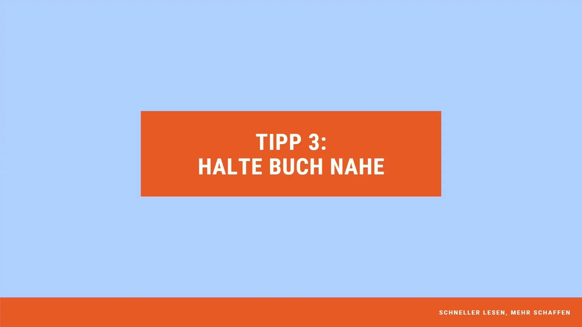 Speed Reading - Flere tips og tricks til succesfuld læsning