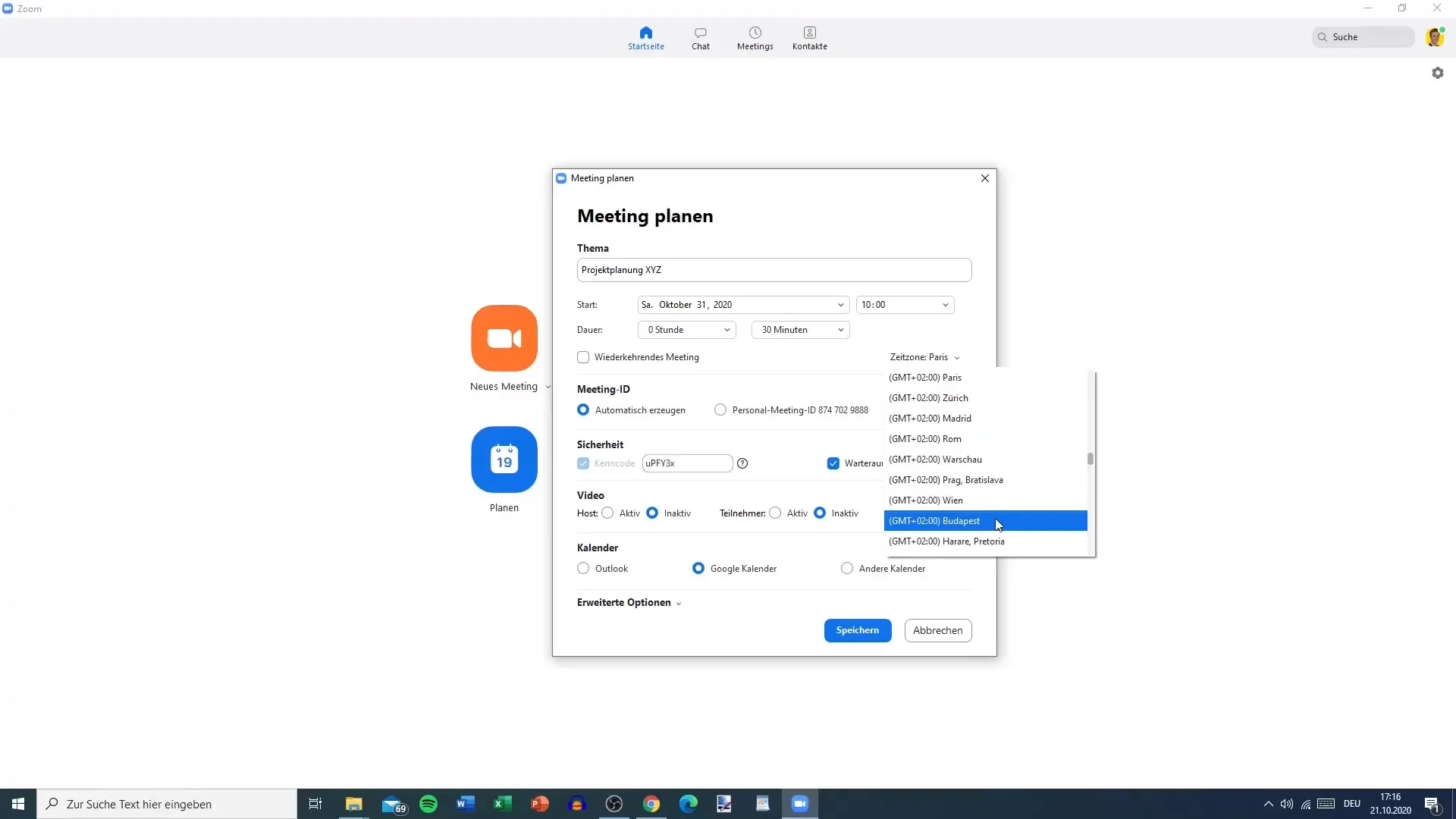 Pre-plan Zoom meeting: Simple instructions for sending email