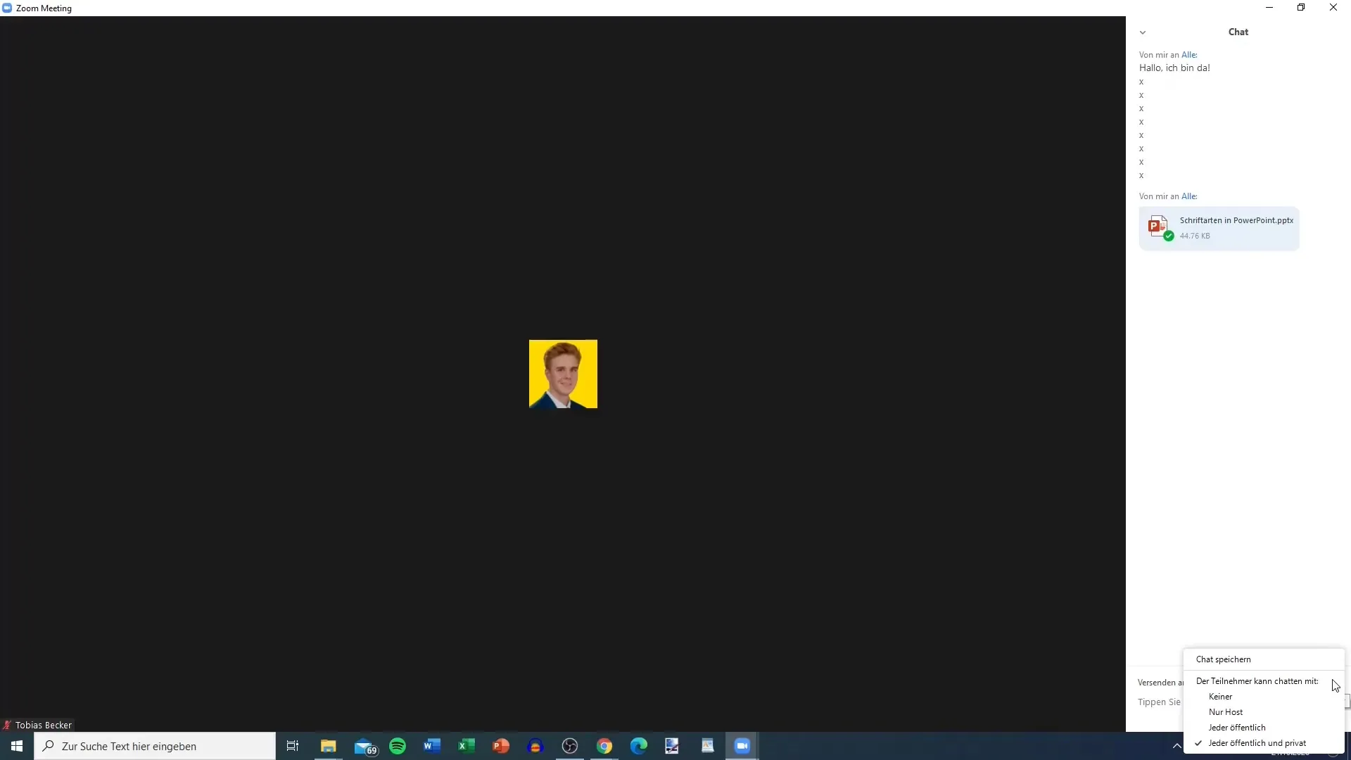Χρησιμοποιώντας αποτελεσματικά το chat στο Zoom - Οδηγός
