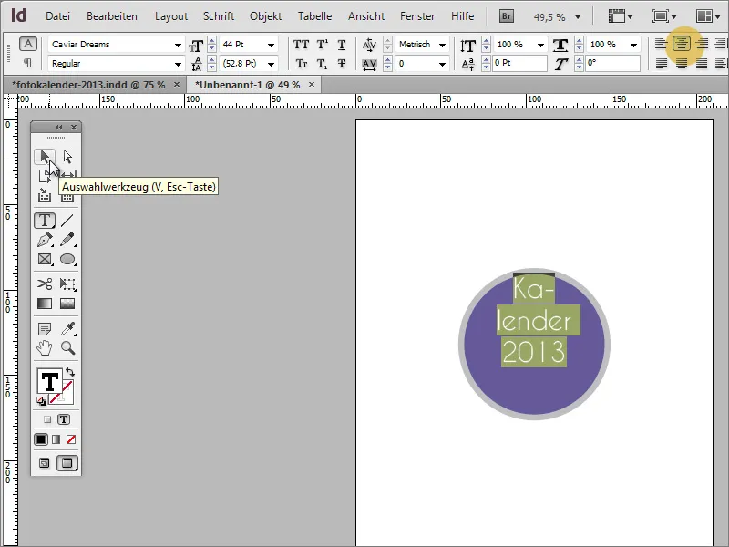 Mendesain kalender foto termasuk halaman depan dengan Adobe InDesign