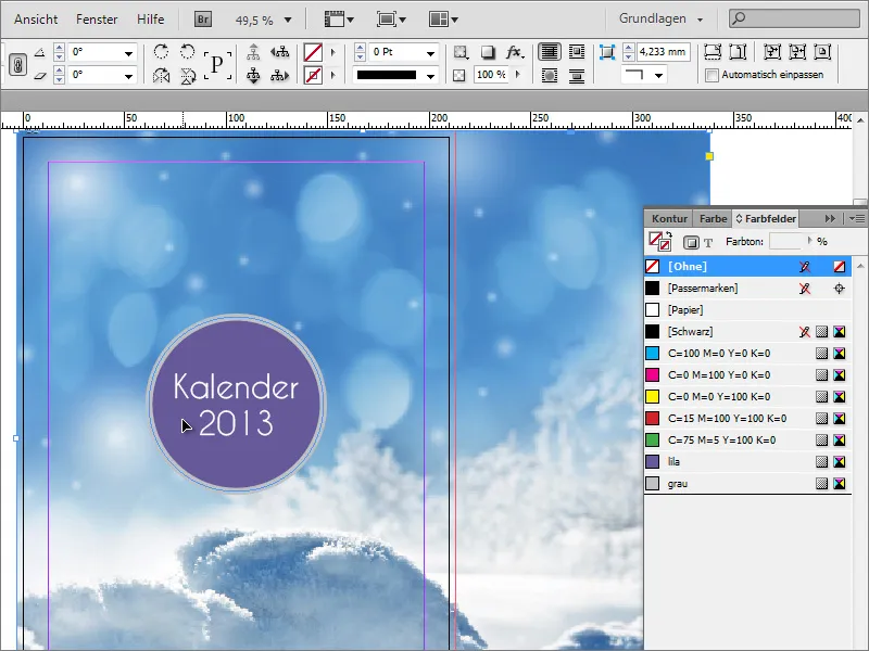 Diseño de foto calendarios incl. portada en Adobe InDesign