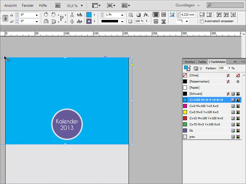 Mendesain kalender foto termasuk sampul di Adobe InDesign
