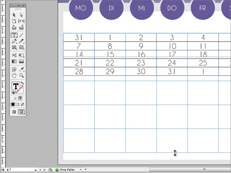 Mendesain kalender foto termasuk sampul depan di Adobe InDesign