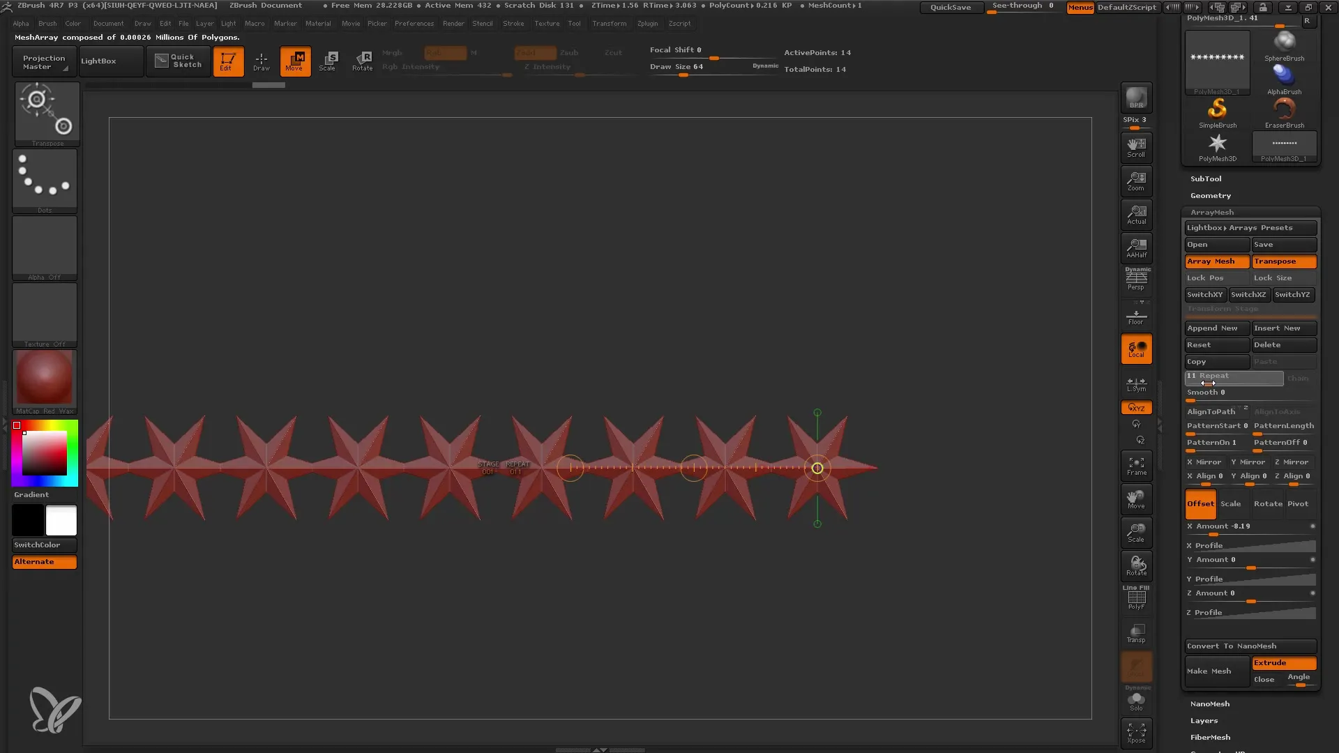 ZBrush ArrayMesh: Ghid complet pentru începători