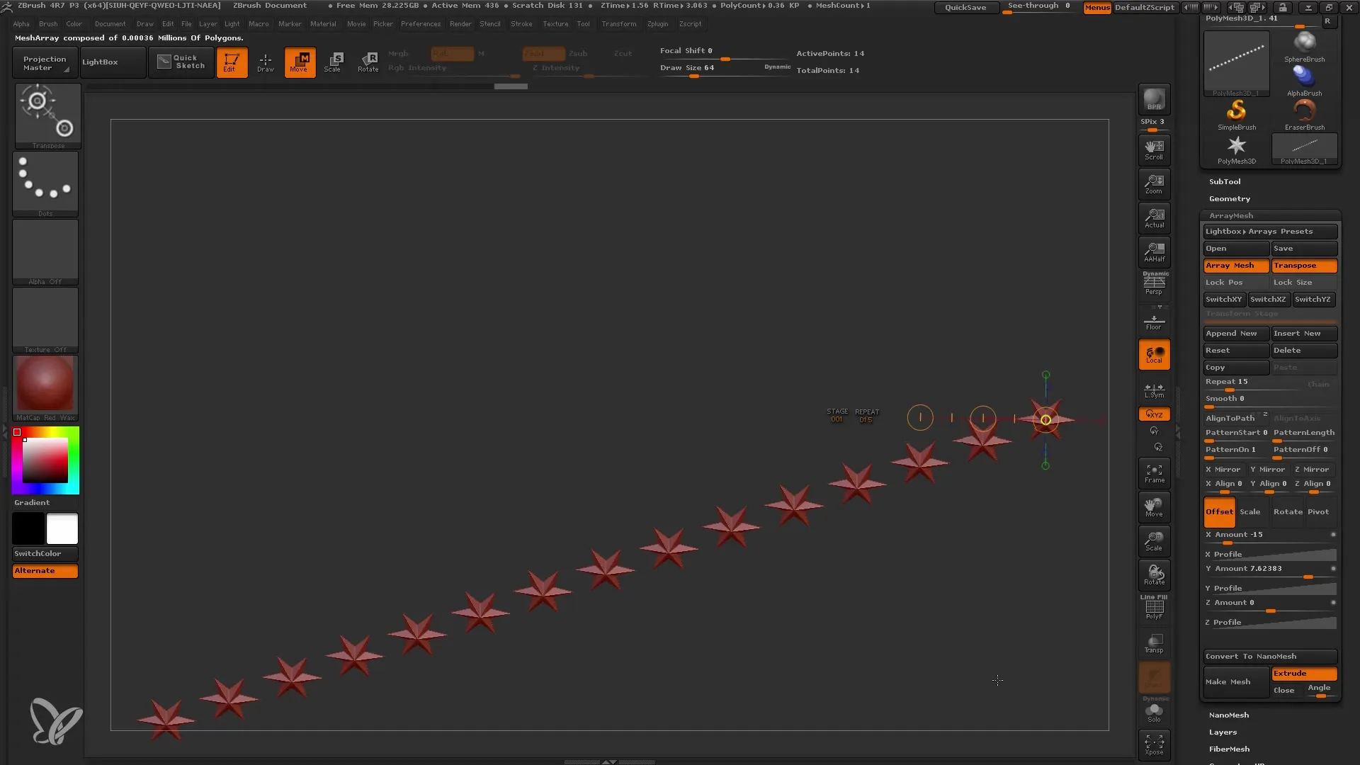 ZBrush ArrayMesh: Ghid complet pentru începători