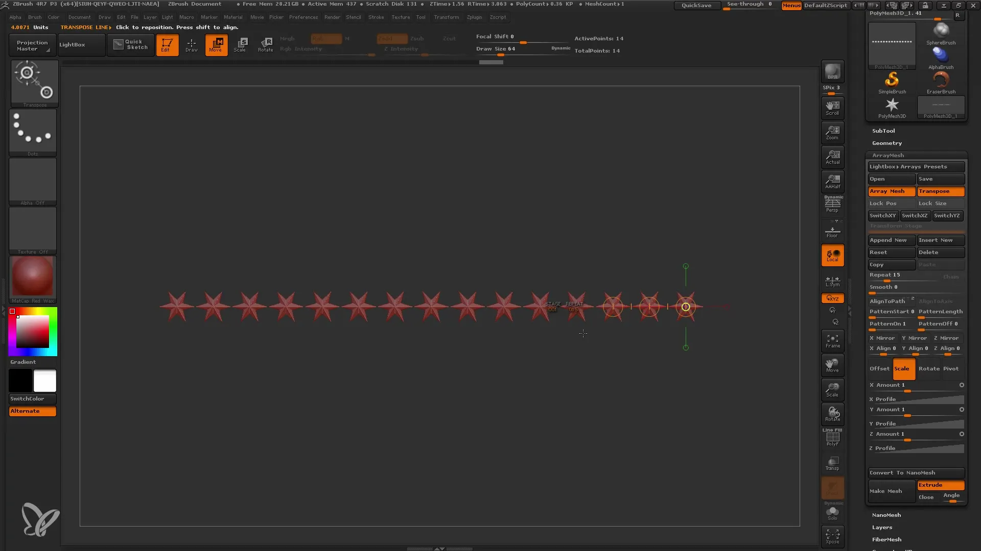 ZBrush ArrayMesh: Ghid complet pentru începători