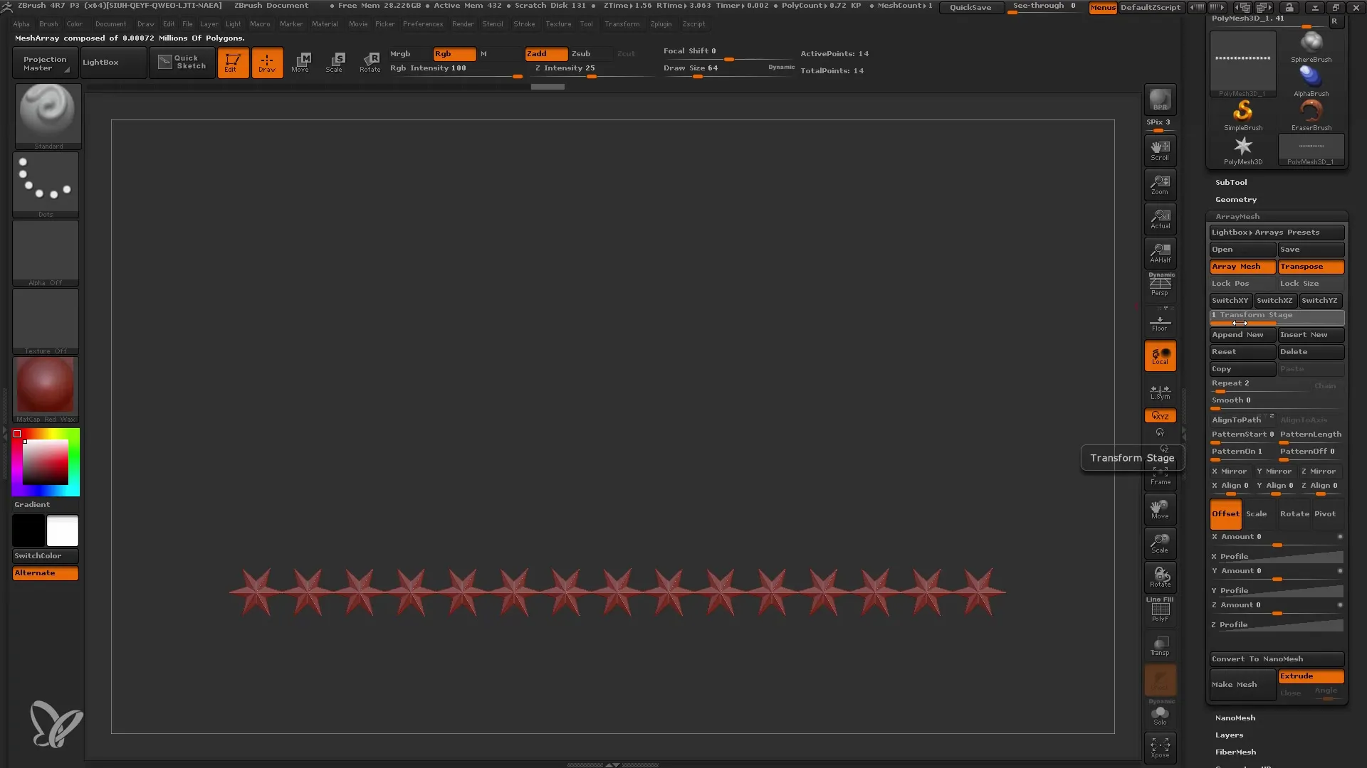 ZBrush ArrayMesh: Ghid complet pentru începători