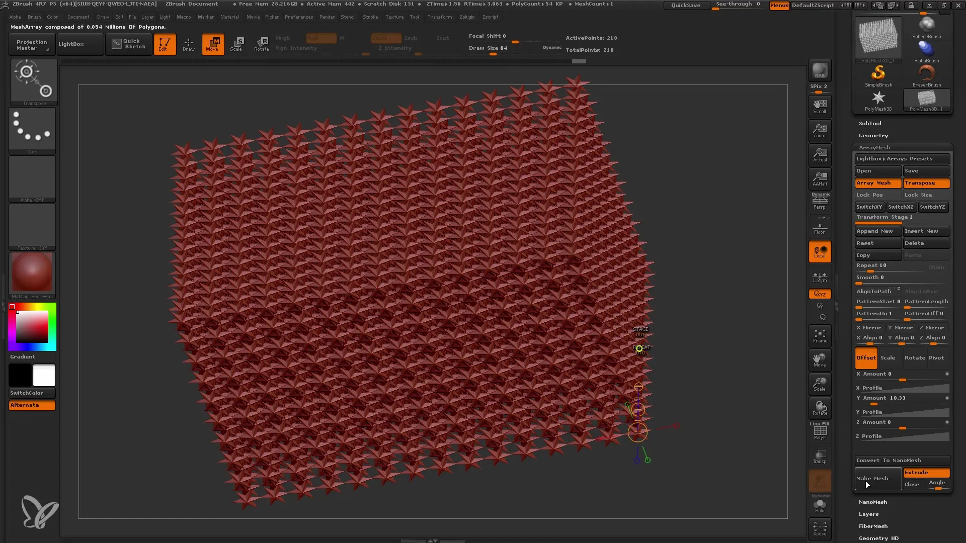 ZBrush ArrayMesh: Ghid complet pentru începători