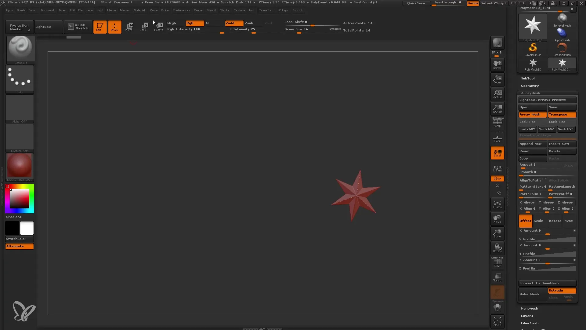 ZBrush ArrayMesh: Ghid complet pentru începători