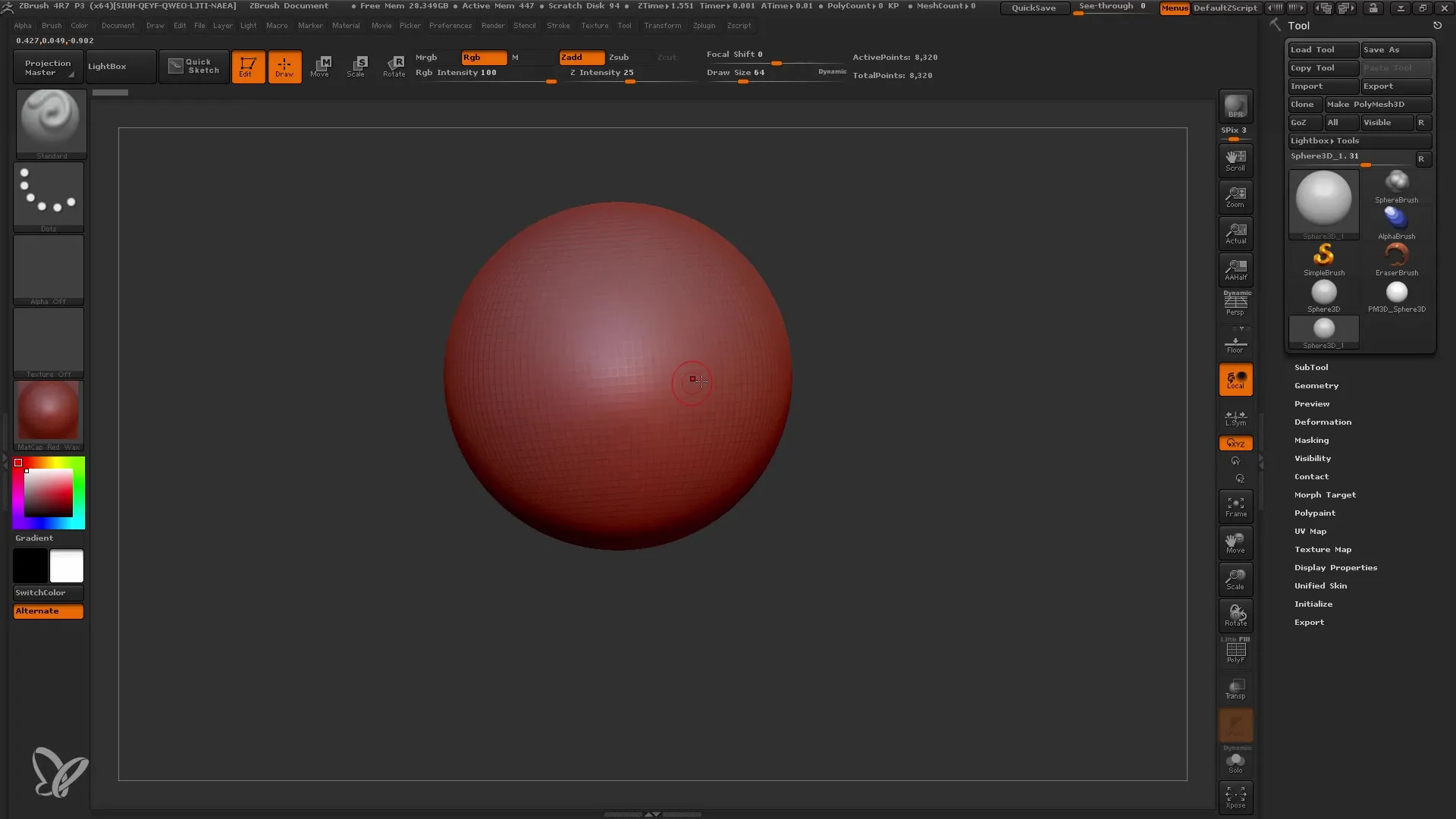 Introducción a los pinceles de curvas en ZBrush para principiantes