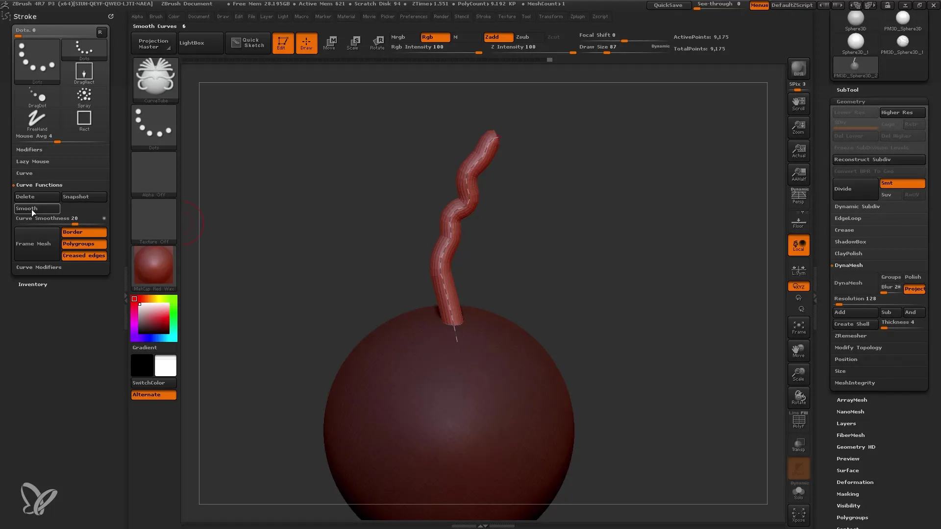 Introducción a los Curve Brushes en ZBrush para principiantes