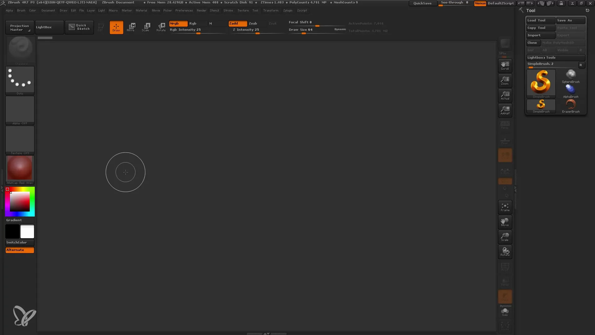 ZBrush의 표면 노이즈로 3D 모델 개선하기