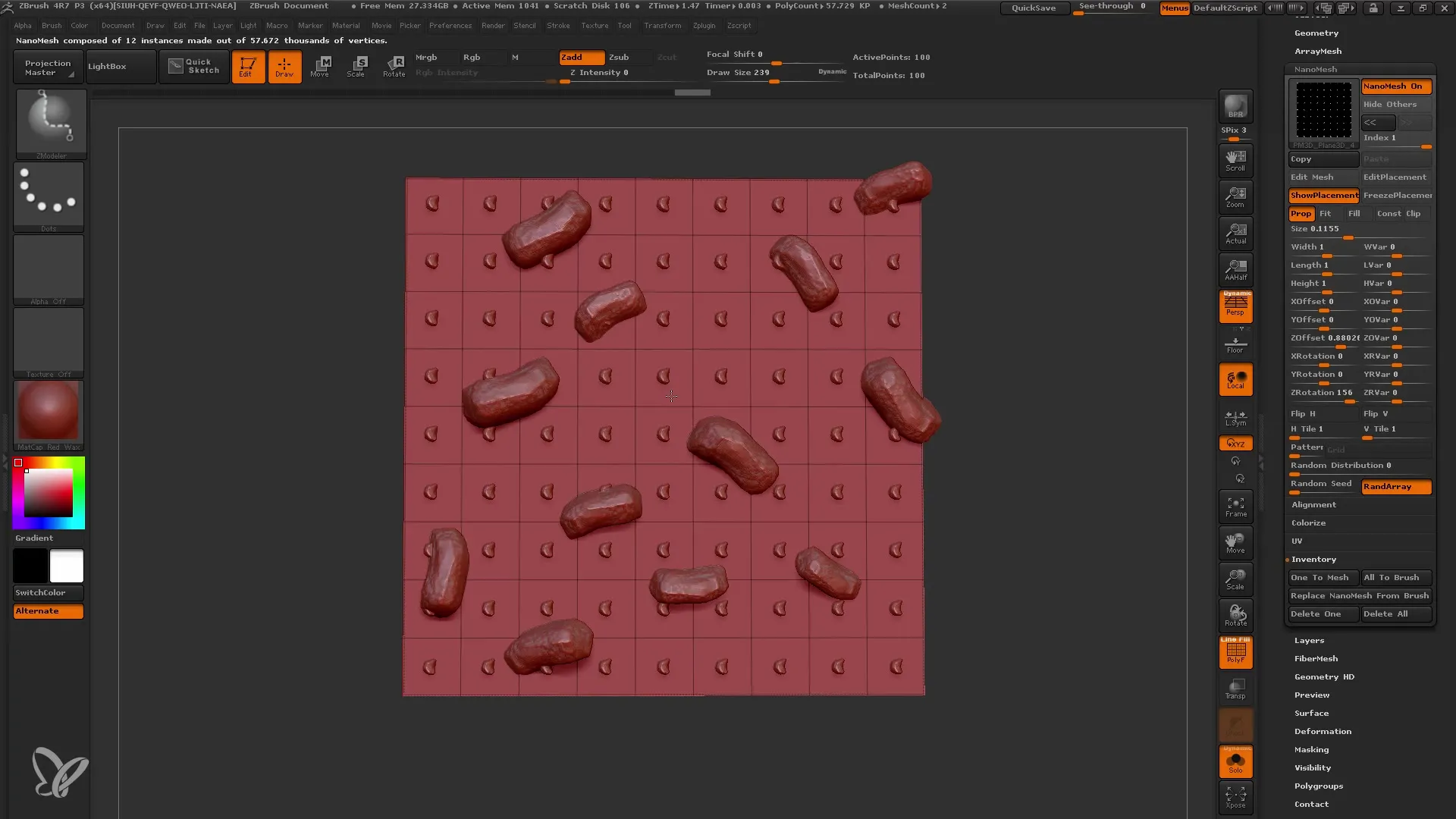 ZBrush Nanomesh made easy for beginners