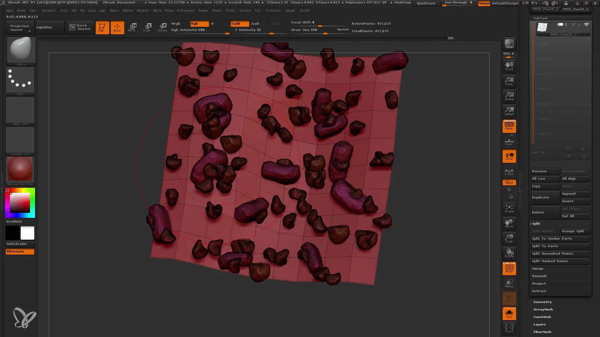 ZBrush Nanomesh made easy for beginners