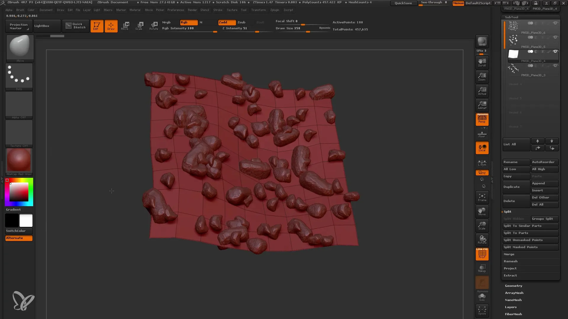 ZBrush Nanomesh made easy for beginners