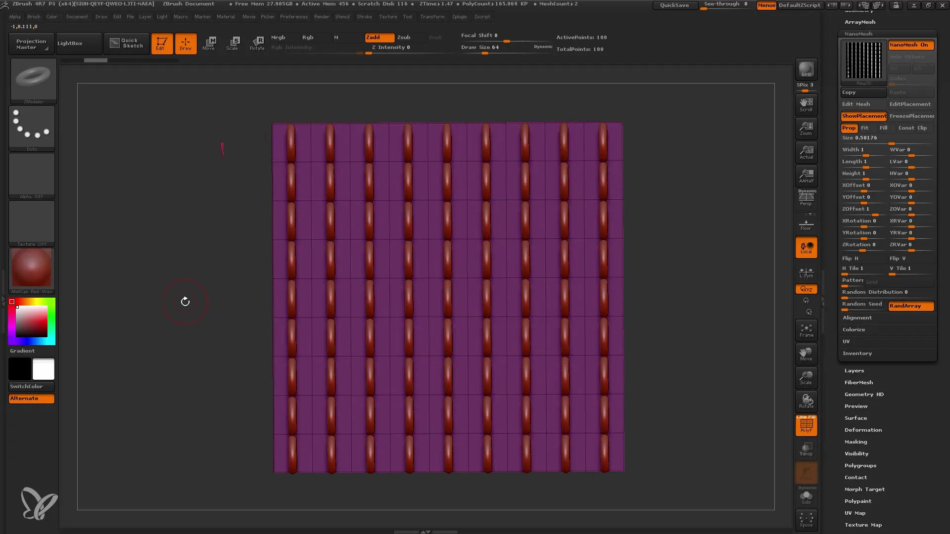 ZBrush Nanomesh made easy for beginners