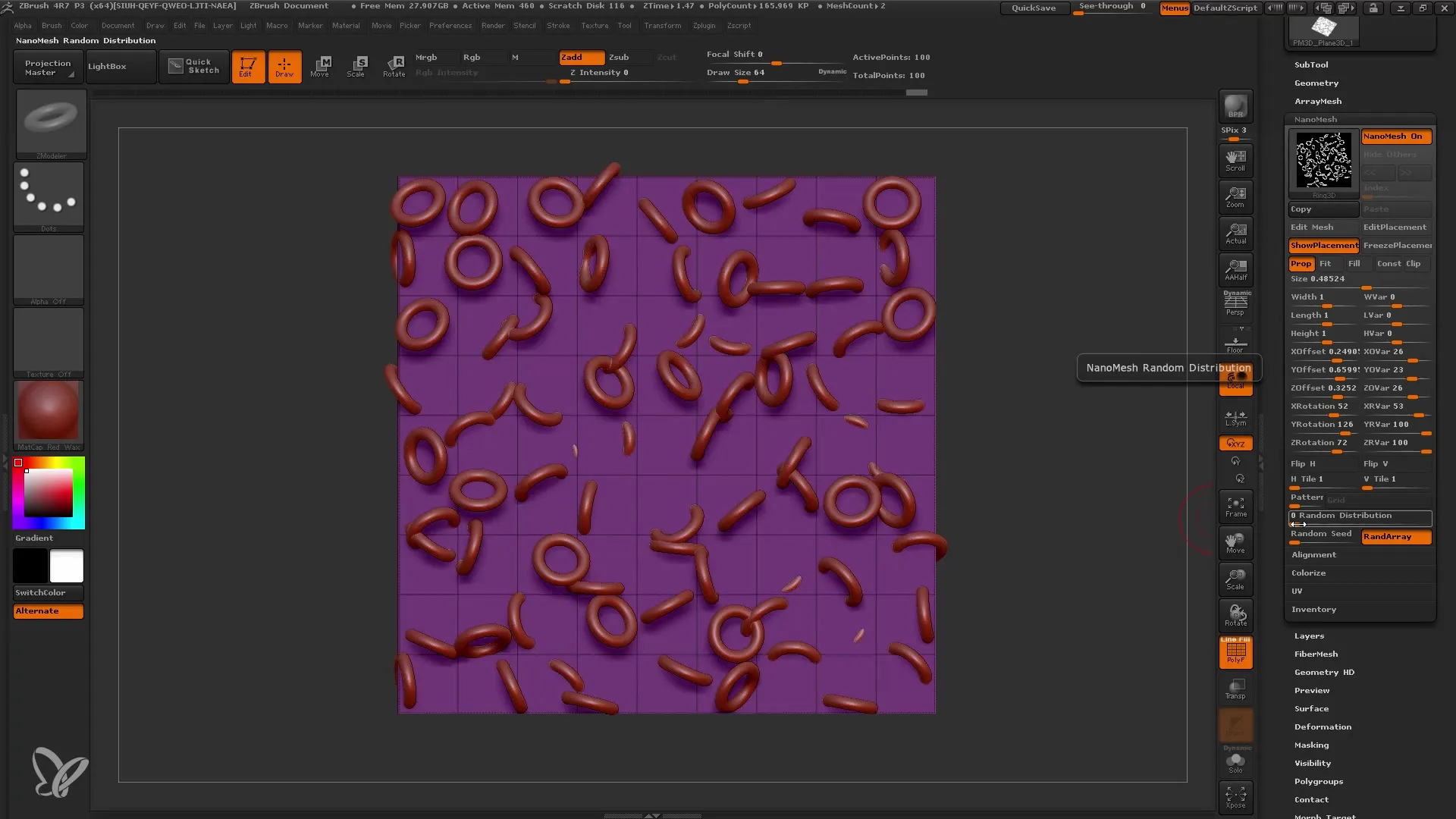 ZBrush Nanomesh made easy for beginners