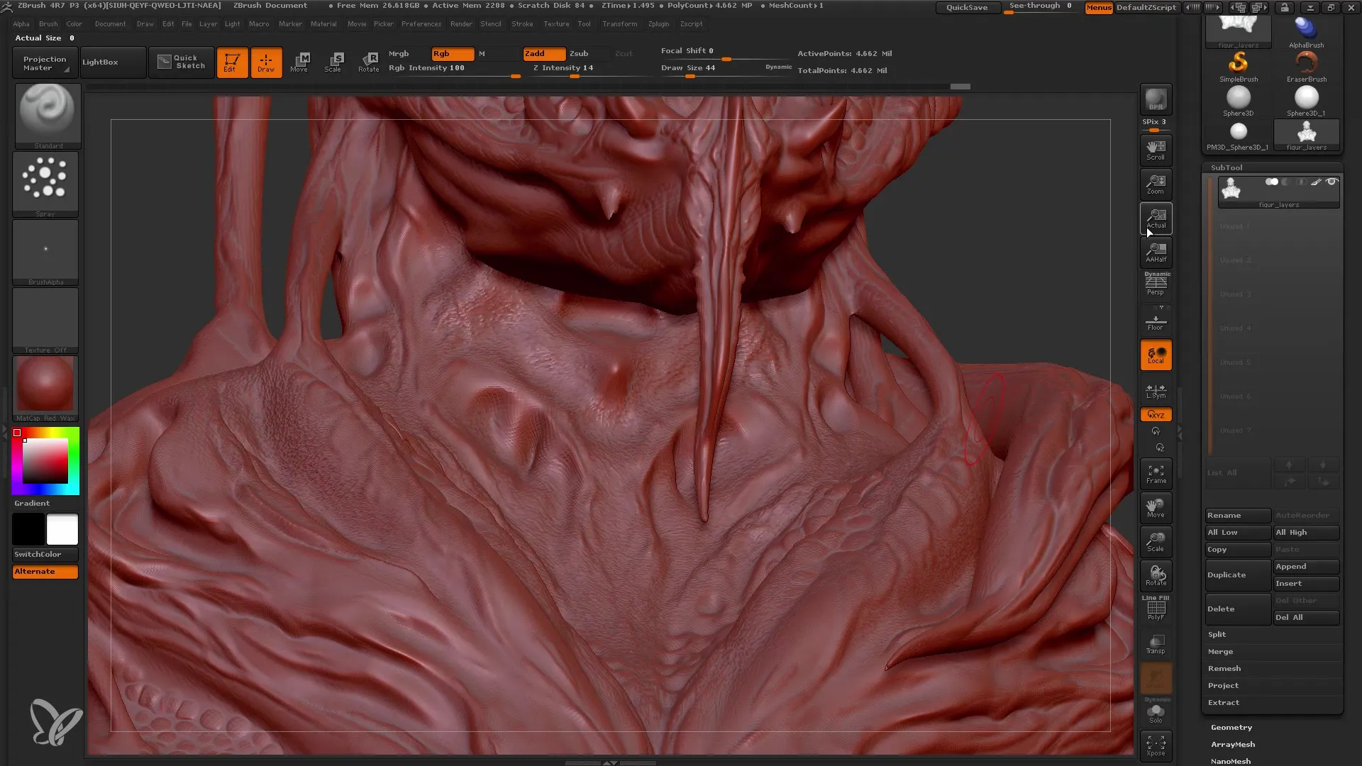 ZBrush per principianti: capire i Layer e i Morph Targets