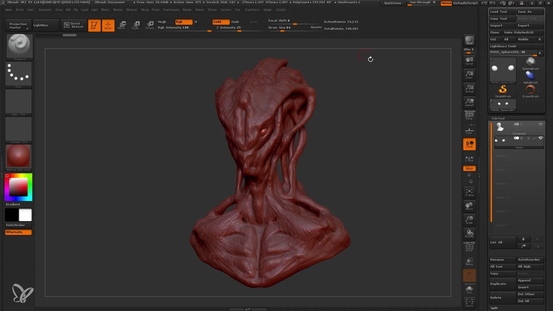 Guía de ZBrush para mallas limpias con ZRemesher