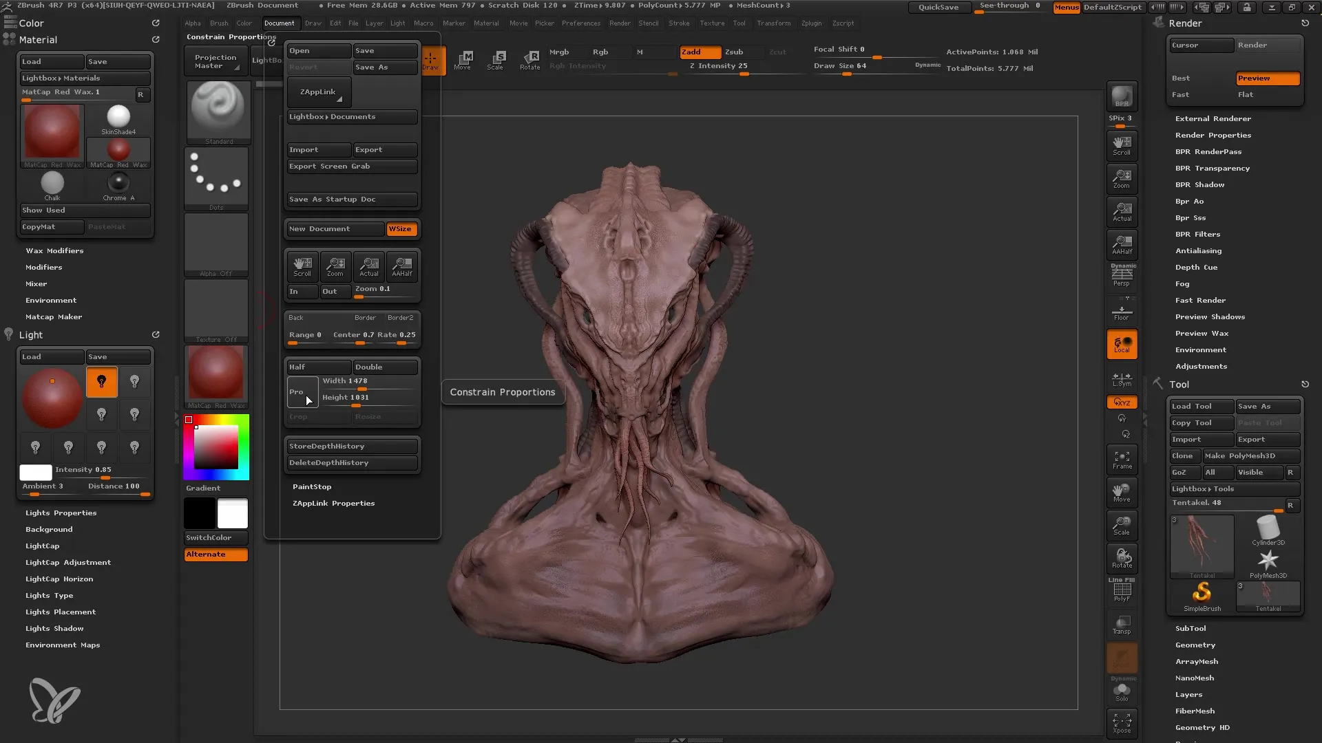 ZBrush Illuminazione e Rendering per Principianti