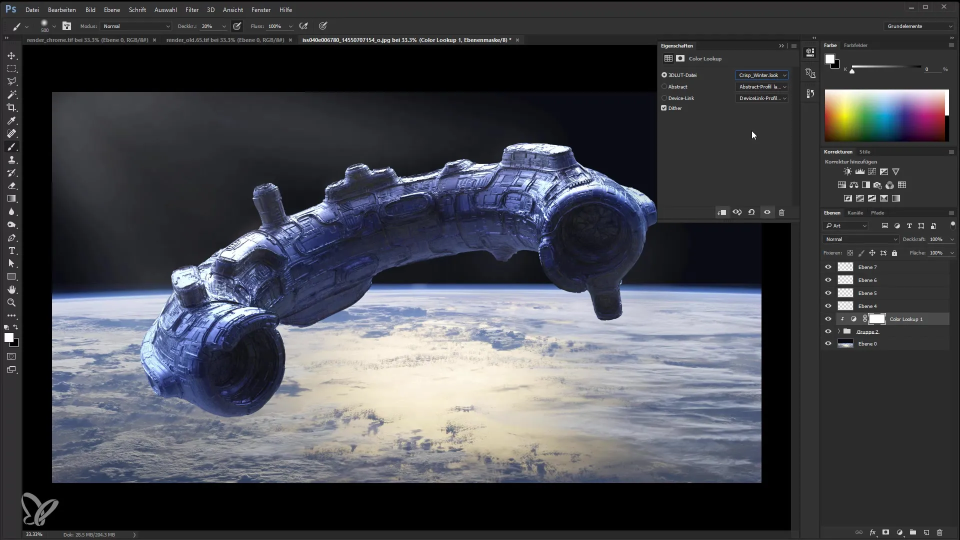 ZBrush per principianti - Compositing con Photoshop